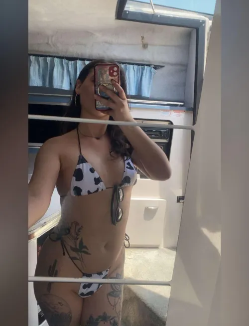 Boats are made for thong bikinis