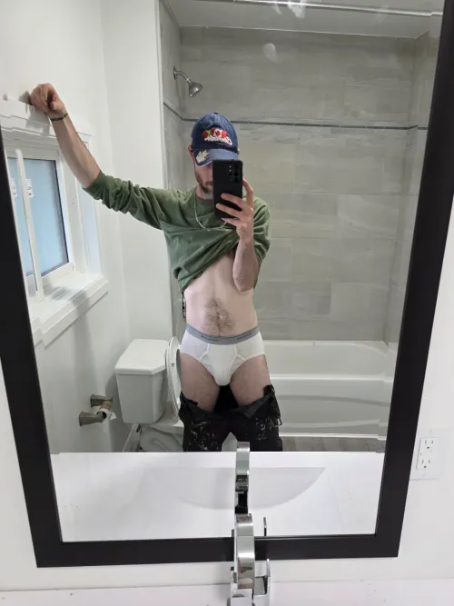 Boss wanted a picture of the mirror installed, should I send this one?