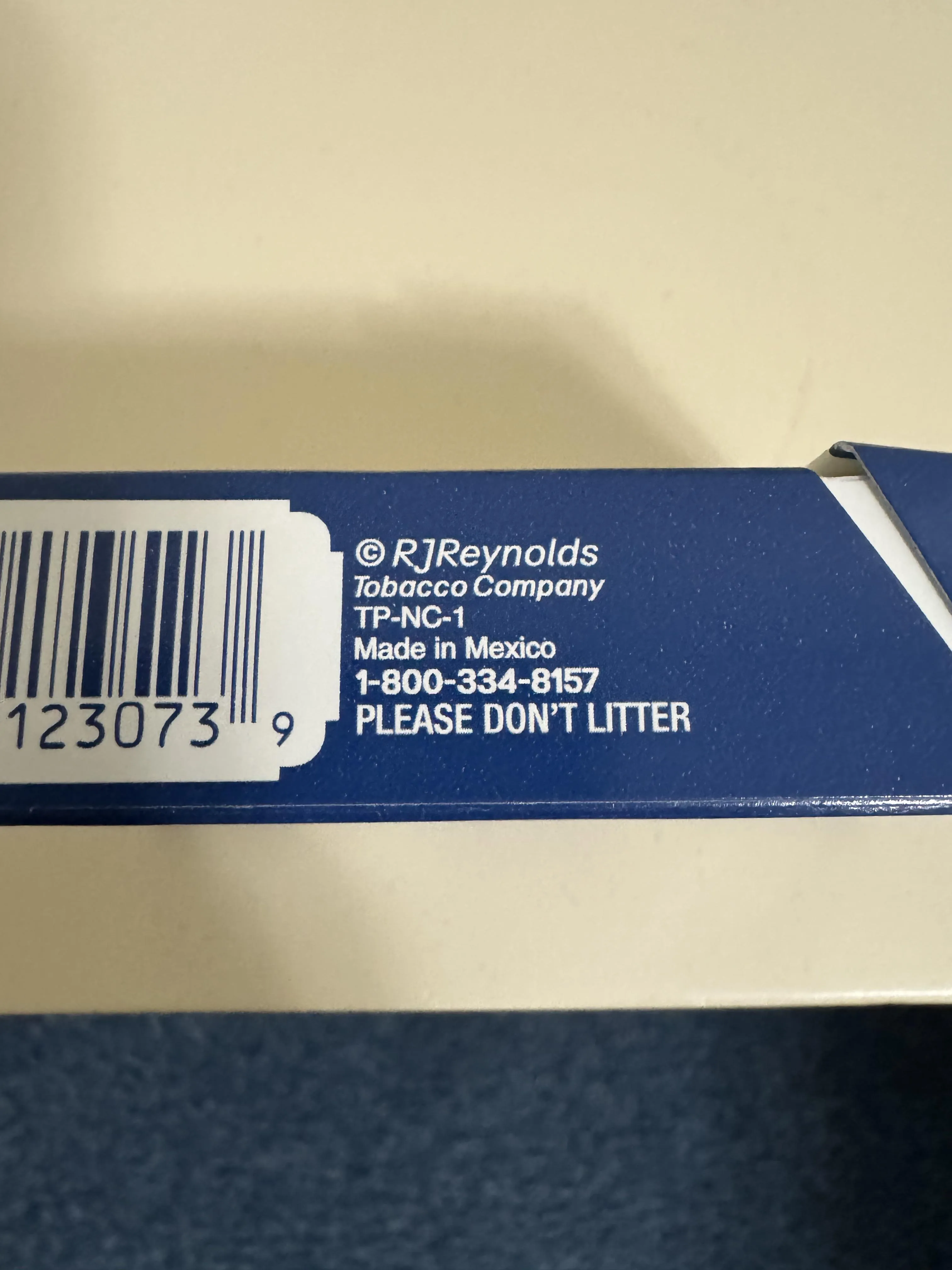 Camel Blues now made in Mexico?