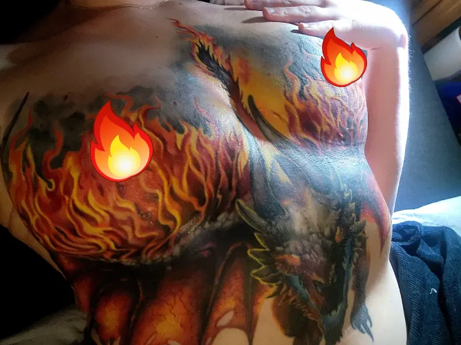 Can't put out these flames.