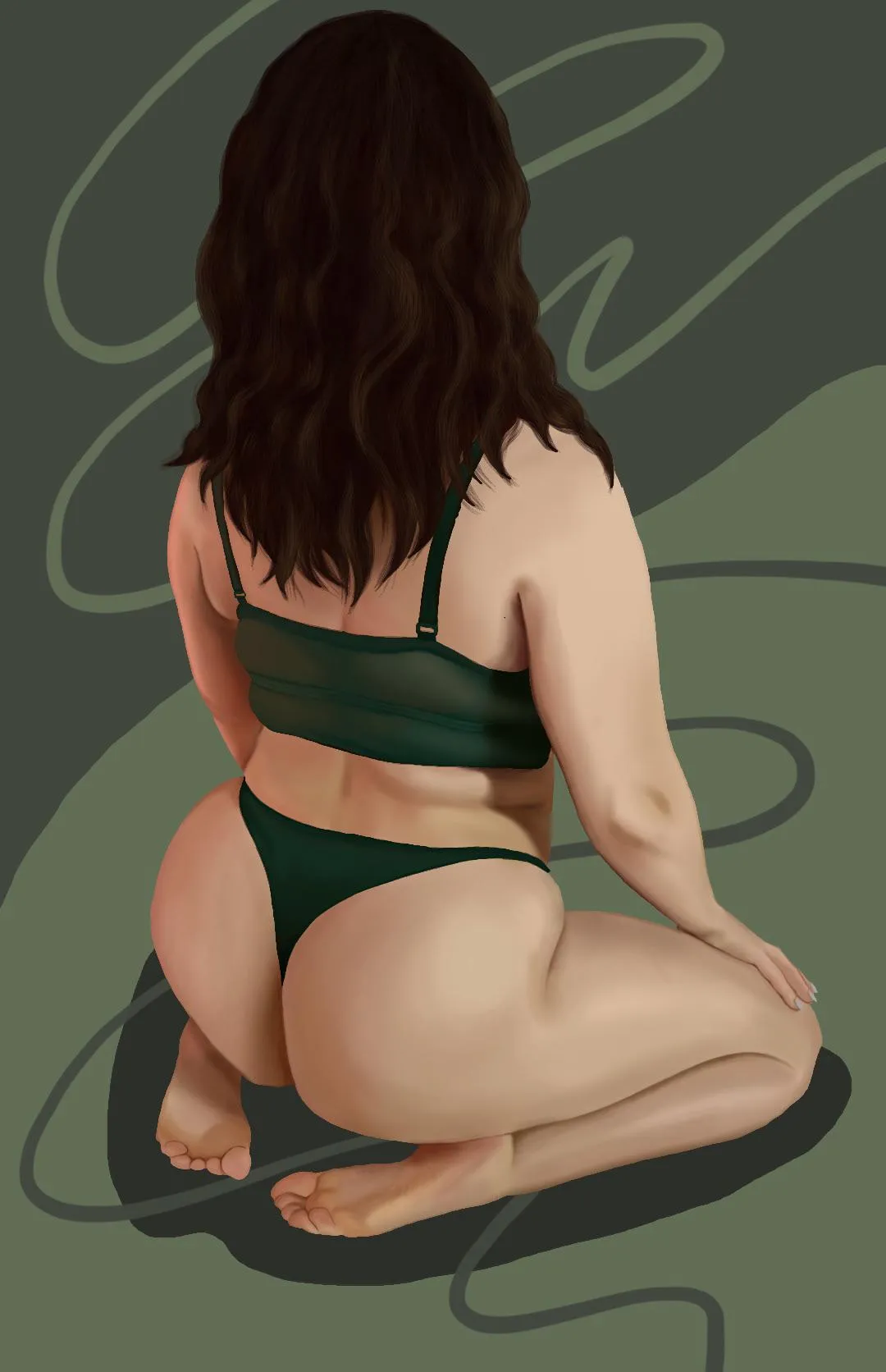 Drawing of u/FloraFawnxo