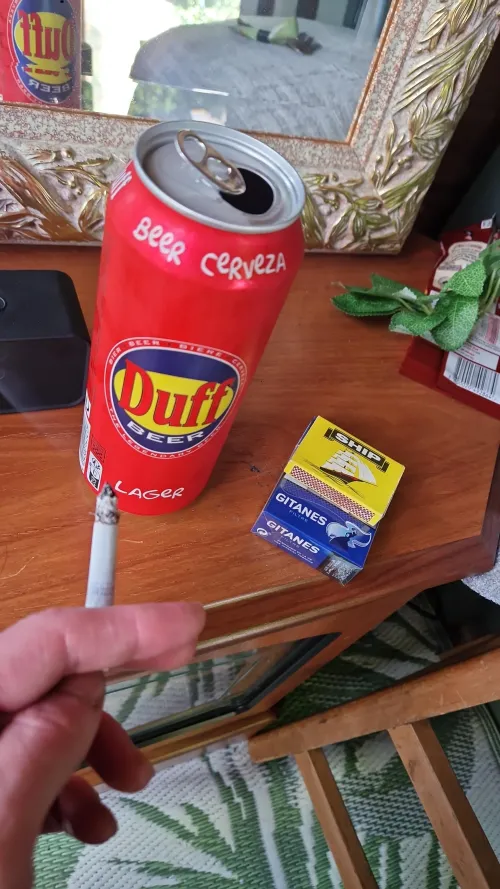 Gitanes and Duff (Lidl Duff)