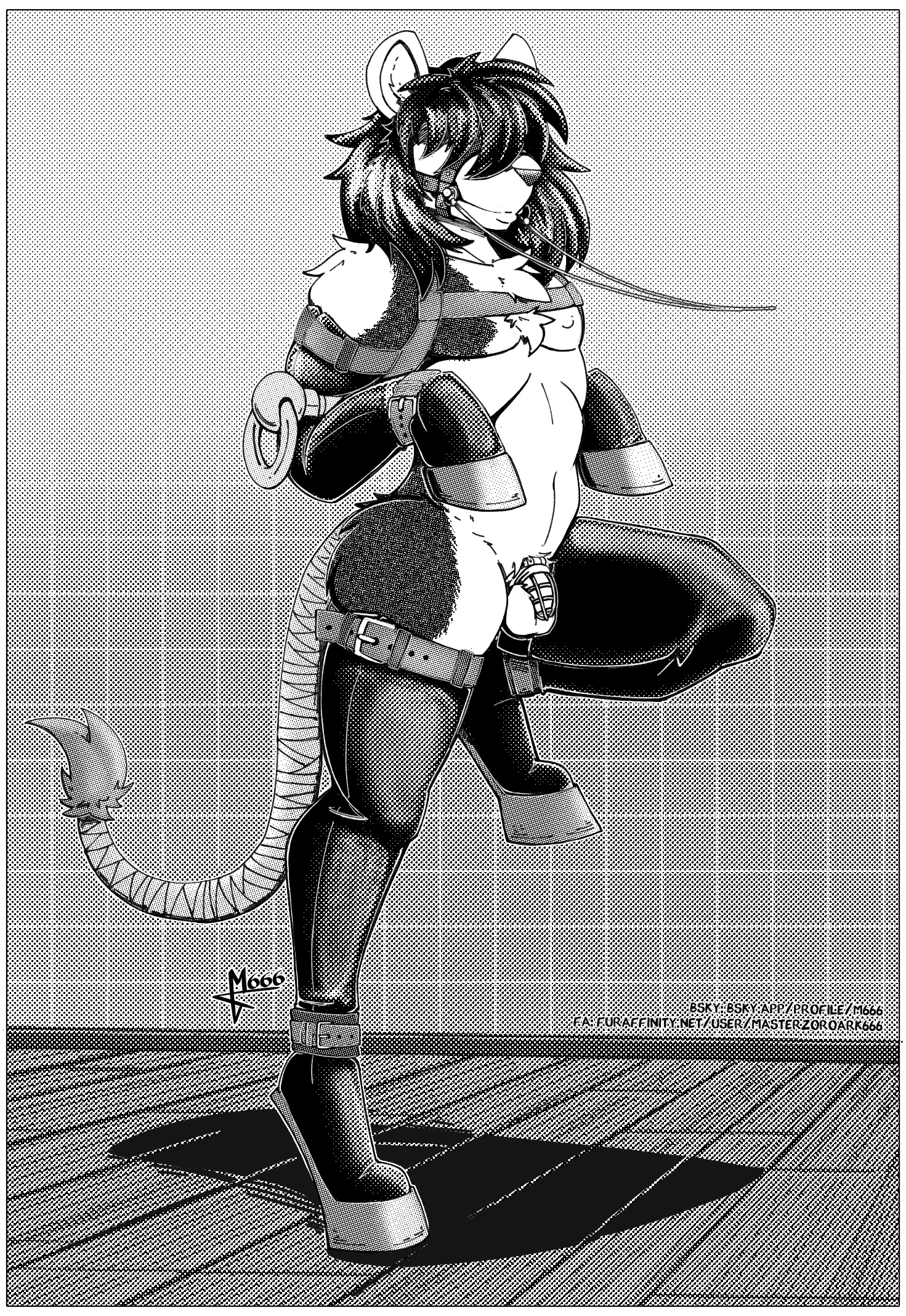 Halftone Pony (AT) (masterzoroark666)