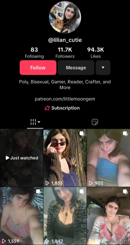 I think just found her TikTok!