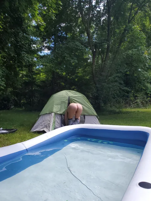 It's too damn hot today, sorry neighbors