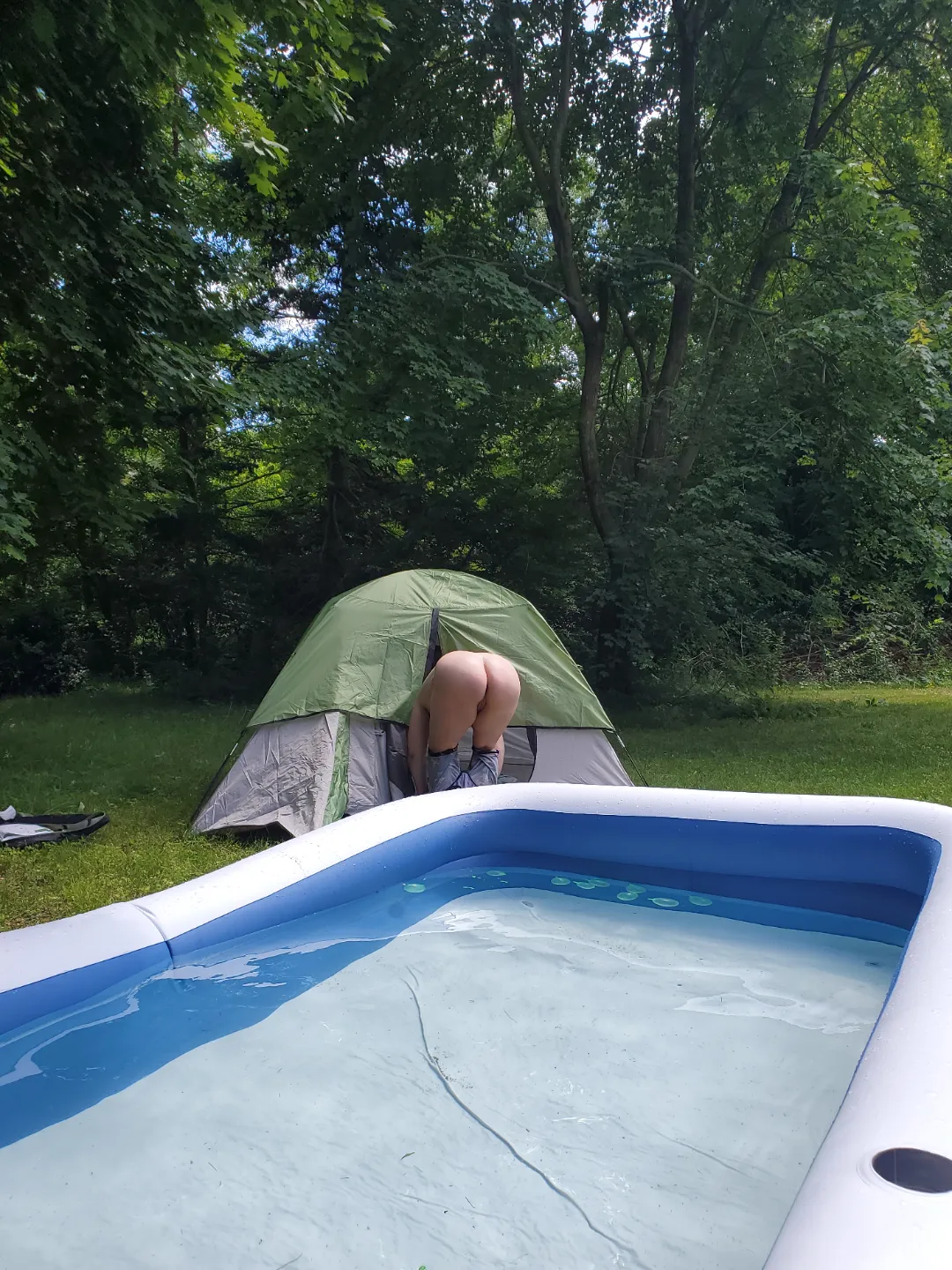 It's too damn hot today, sorry neighbors