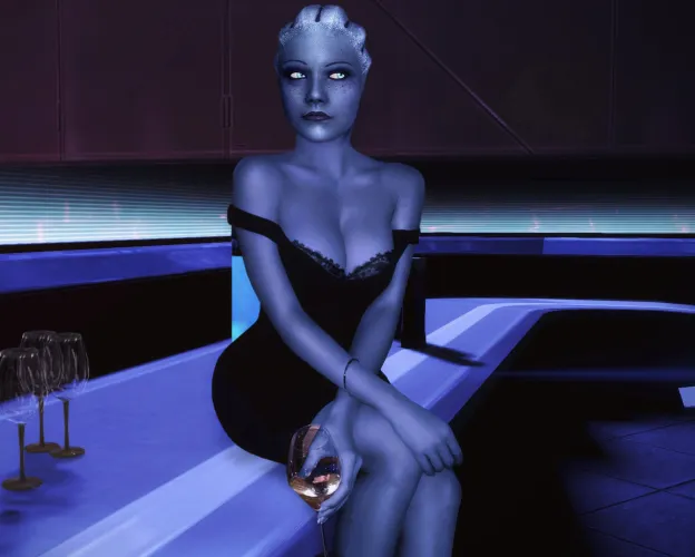 Jane and Sam managed to convince Liara to leave her lab and go out and relax for once. (Rastifan)