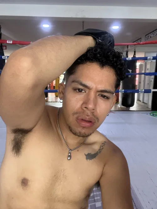 Man, my armpits drippin' like crazy after that grind