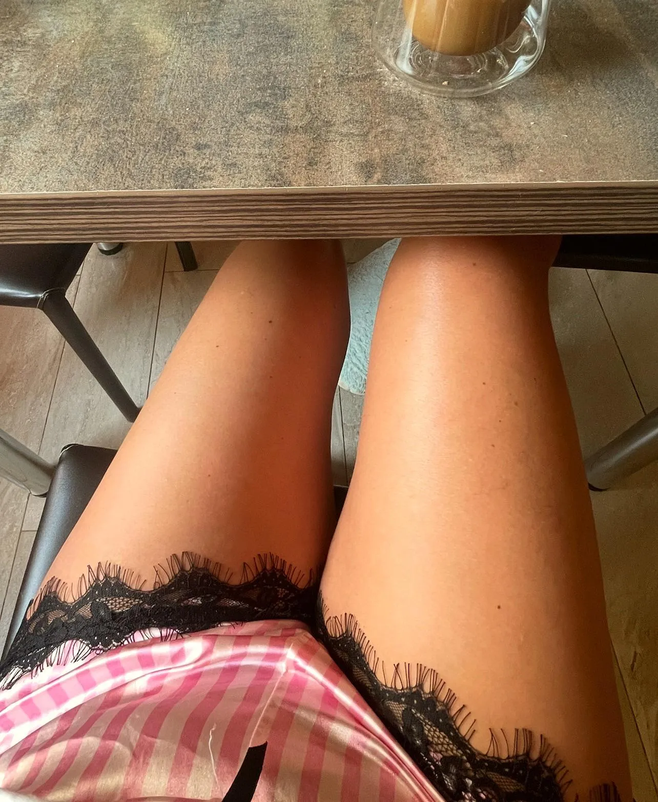 Morning coffee tastes better when you’re between my legs ☕