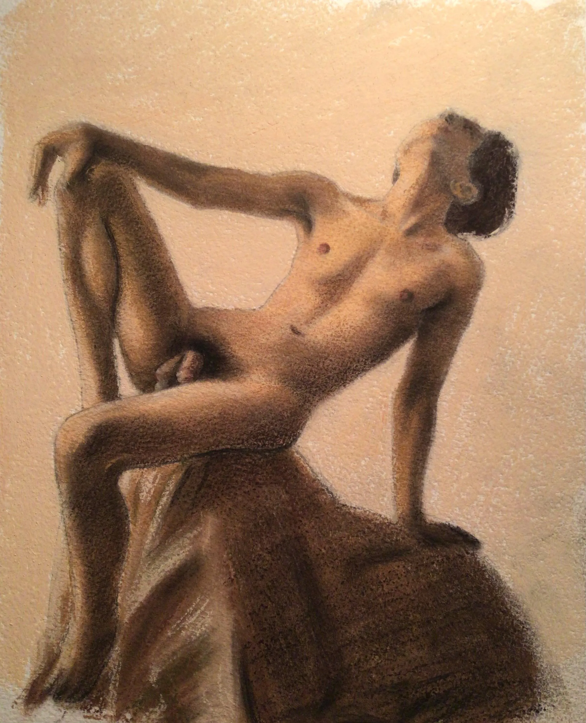 Pastel drawing of Dry_Faithlessness268