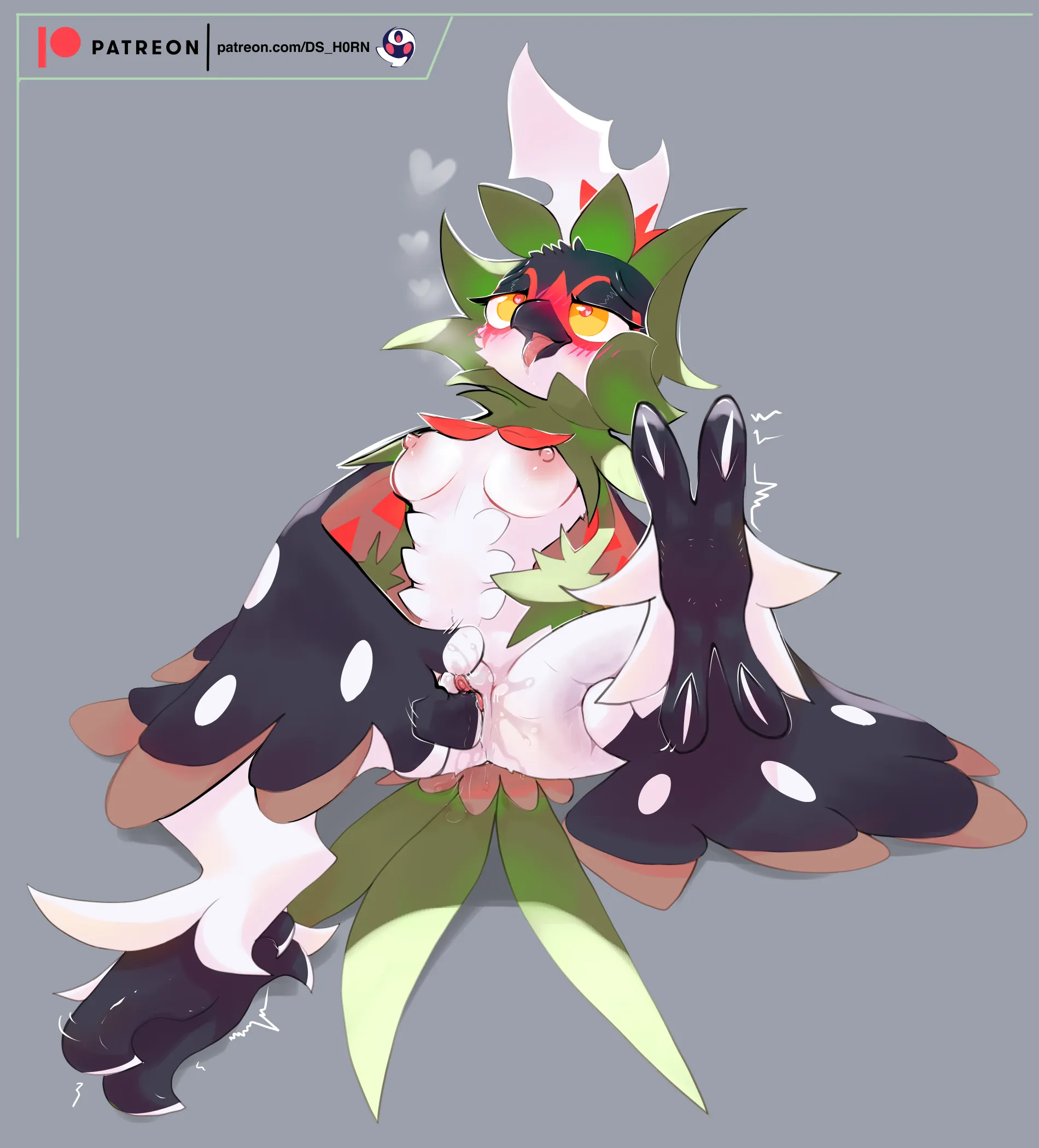 Self-Indulging Owl Girl