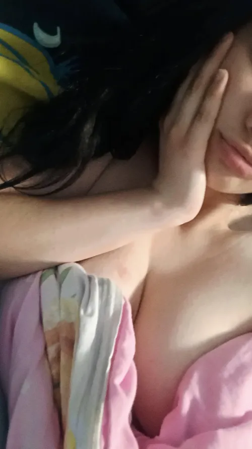 Teen with huge tits