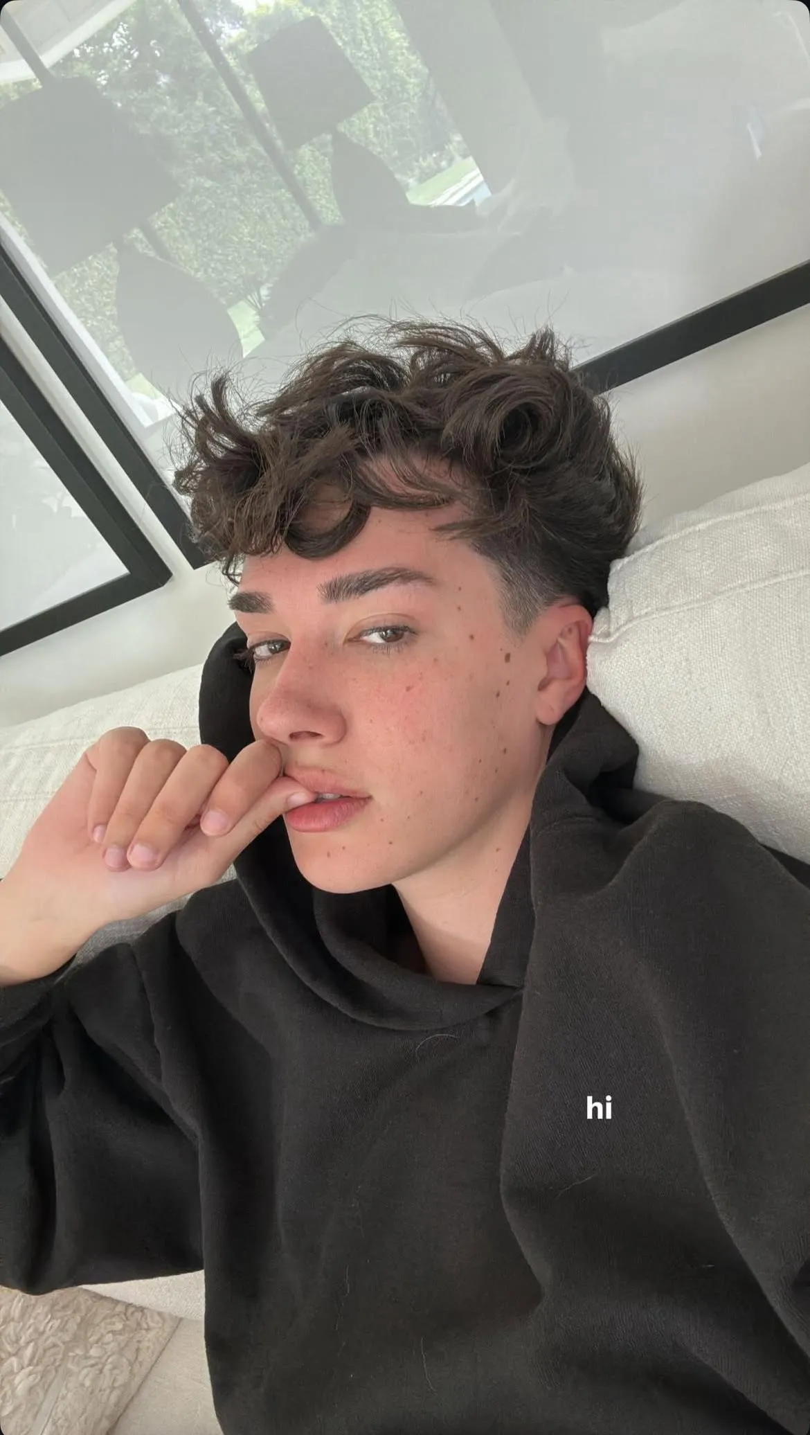 Cute pic from his insta story today