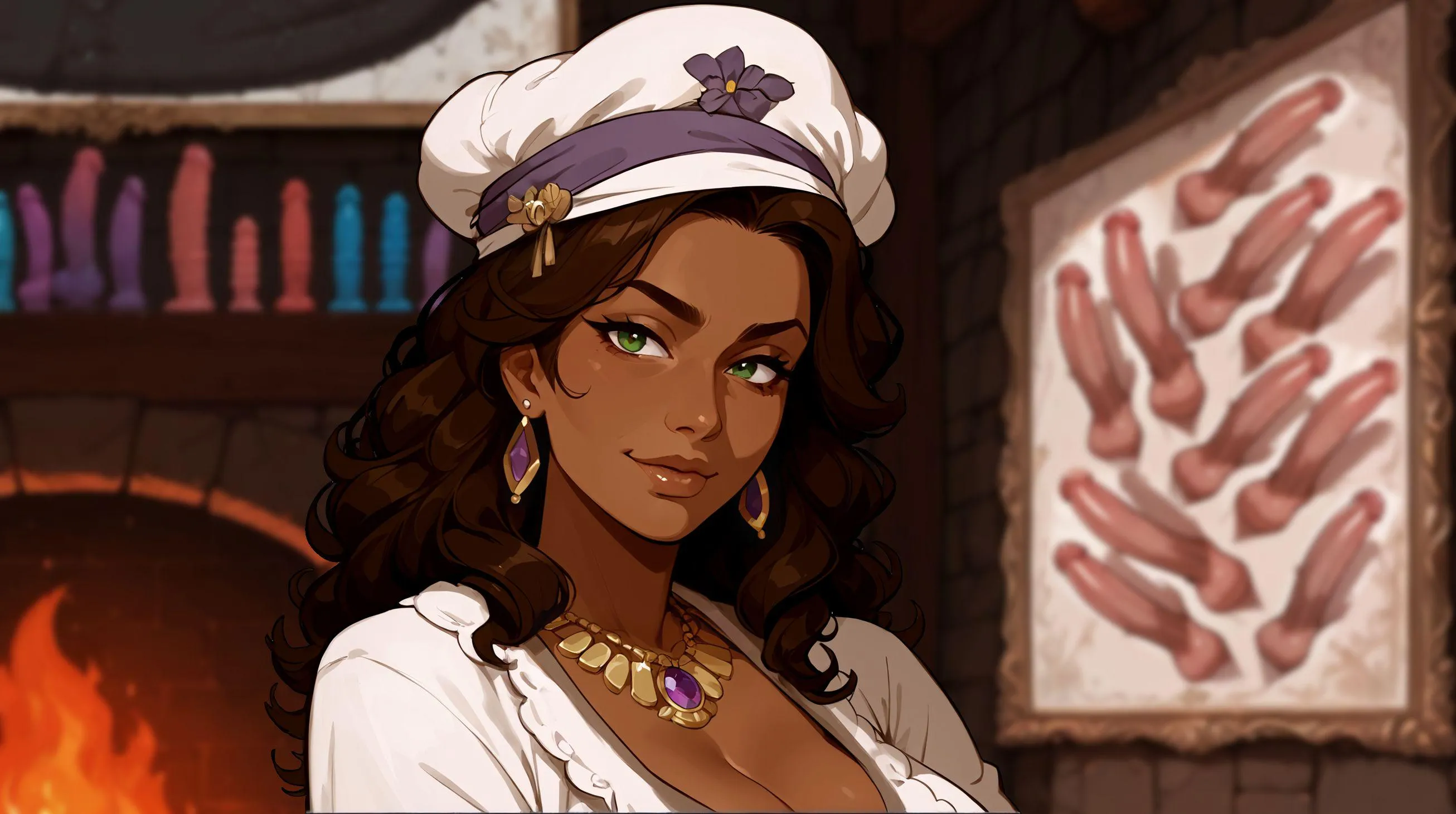 Esme has a dildo for every preference... Isn't that hot? (Moonripple Lake) [BCG]