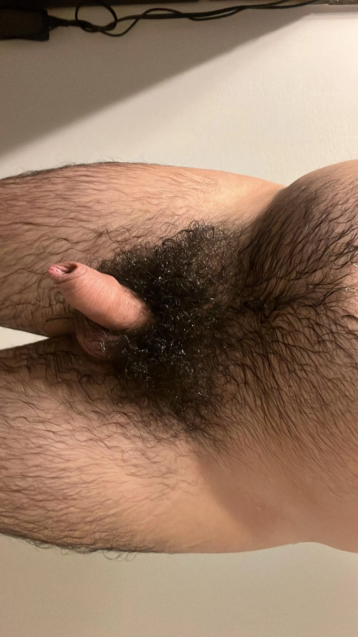 My hairy uncut softie