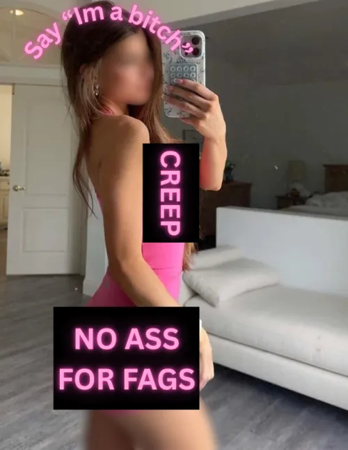 🚫NO ASS FOR FAGS