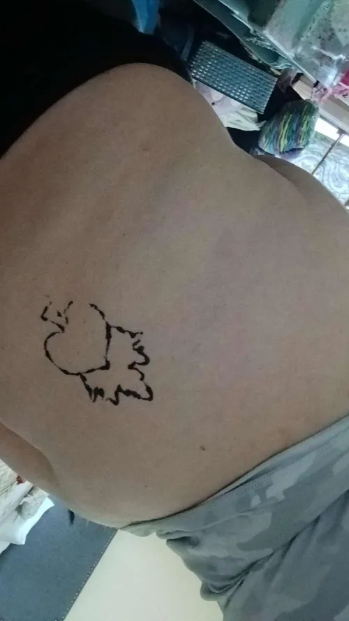 She is getting it fixed the tattoo artist did a terrible job but she finally got it I am excited for her to only take bbc