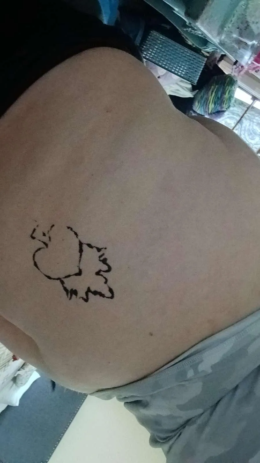 She is getting it fixed the tattoo artist did a terrible job but she finally got it I am excited for her to only take bbc