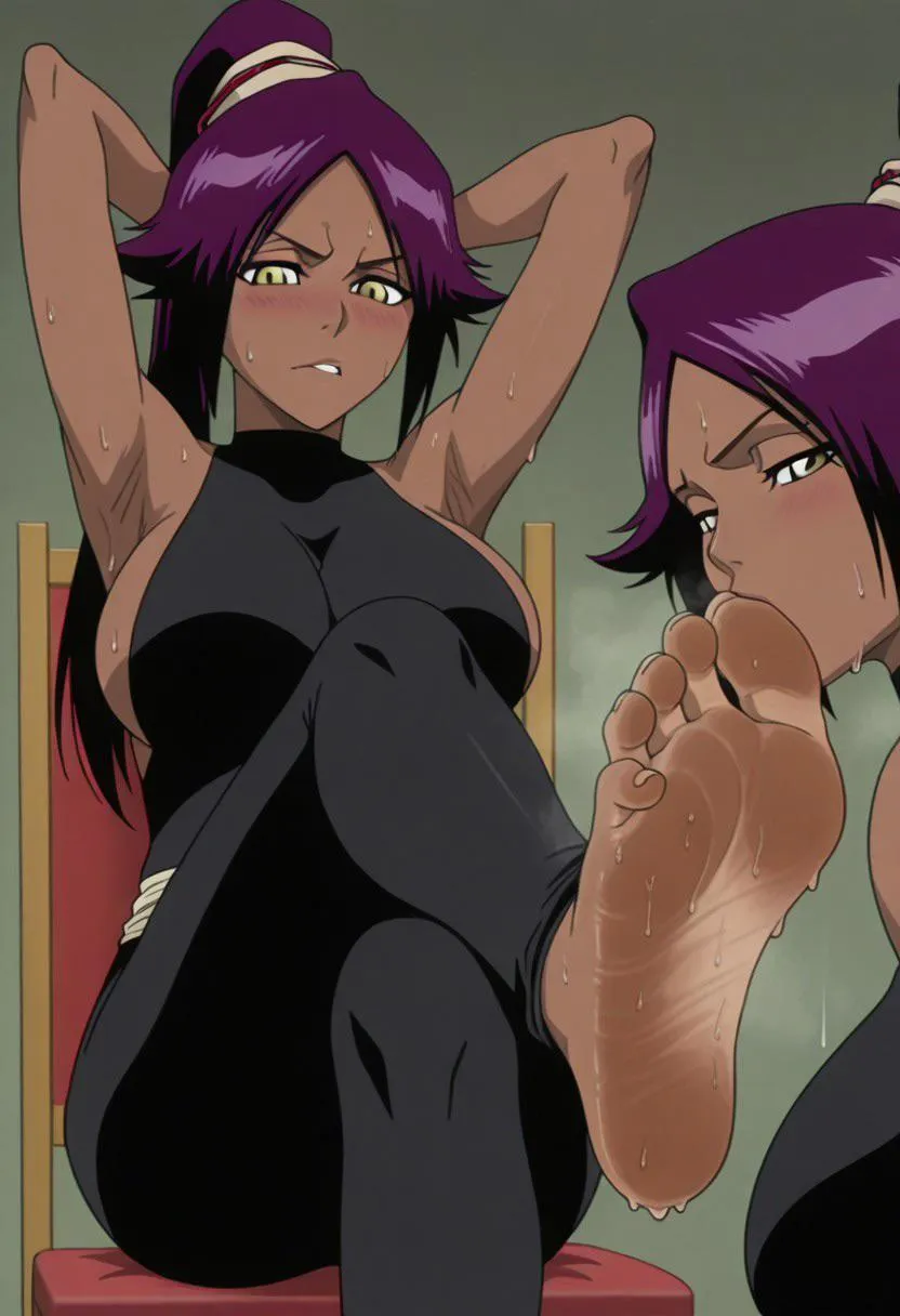 [yoruichi] Sweaty stinky younger sister slave foot dom session
