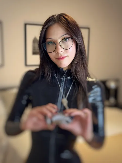 Aw… you thought you’d have a say today, sweet submissive? 😍🔥 That’s cute, but no I’m gonna keep you locked🔐