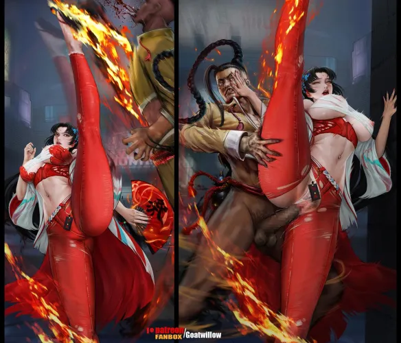 Mai was using her Ryuuenjin too much and got a bad trade with Jamie (Goatwillow)