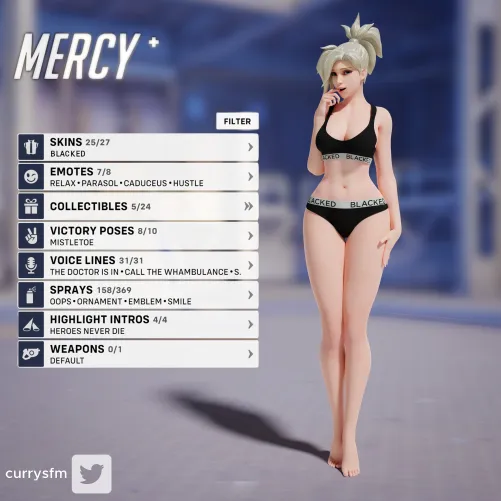 Maybe i would go back to overwatch if they give mercy this skin hehe (currysfm)