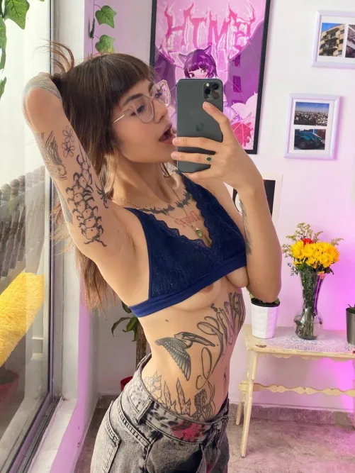 me on my best behavior (which isn't saying much)