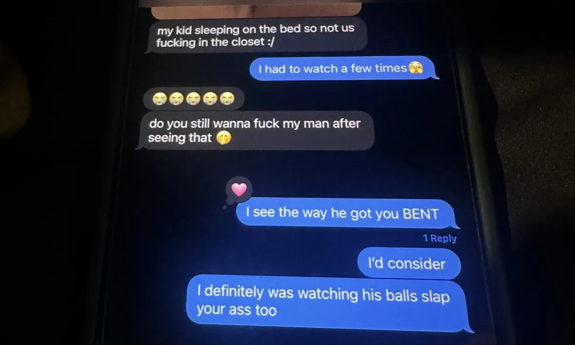 Saw in wife’s phone with her friend - have been cumming to this