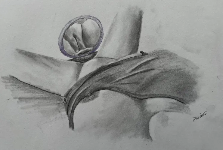 Taking a peek, by me