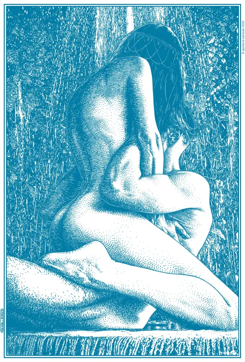 THE MOUNTED KNIGHT by Apollonia Saintclair