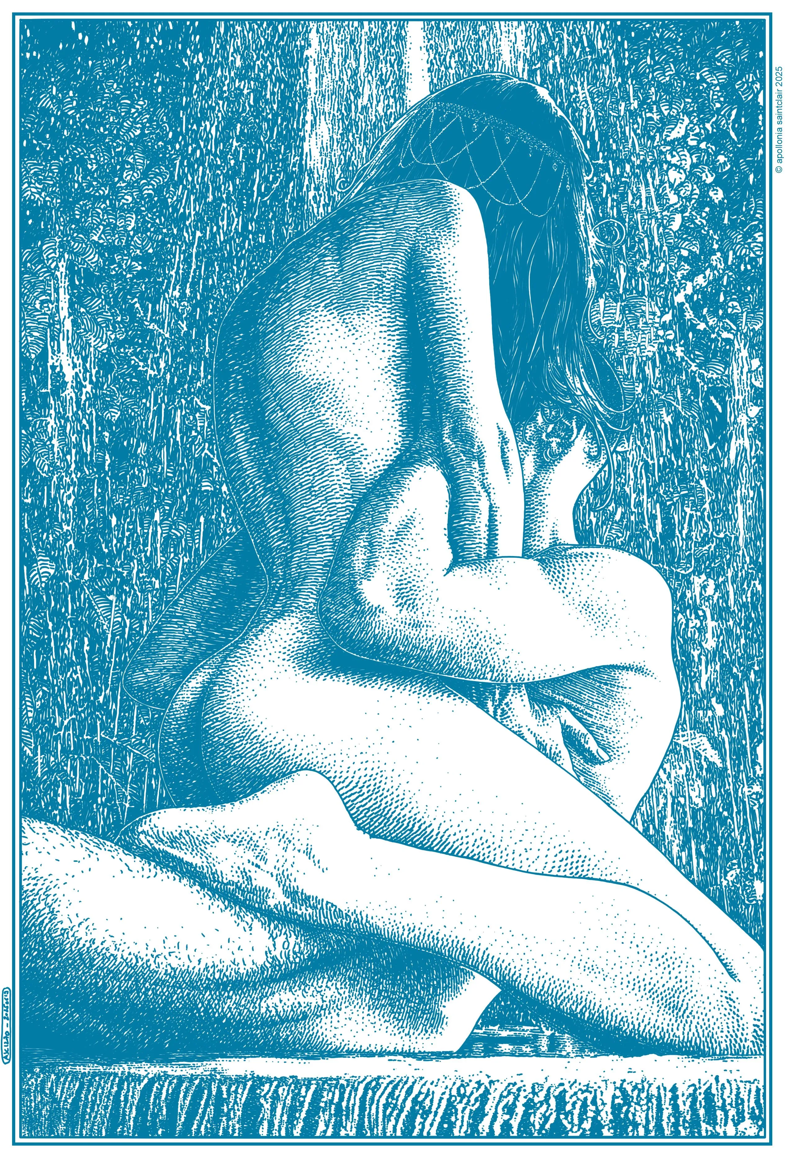 THE MOUNTED KNIGHT by Apollonia Saintclair