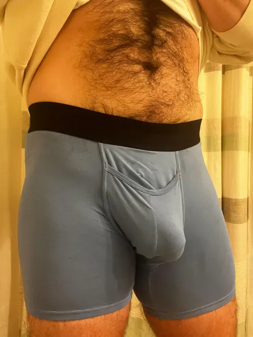 28 Trying on my bro’s underwear