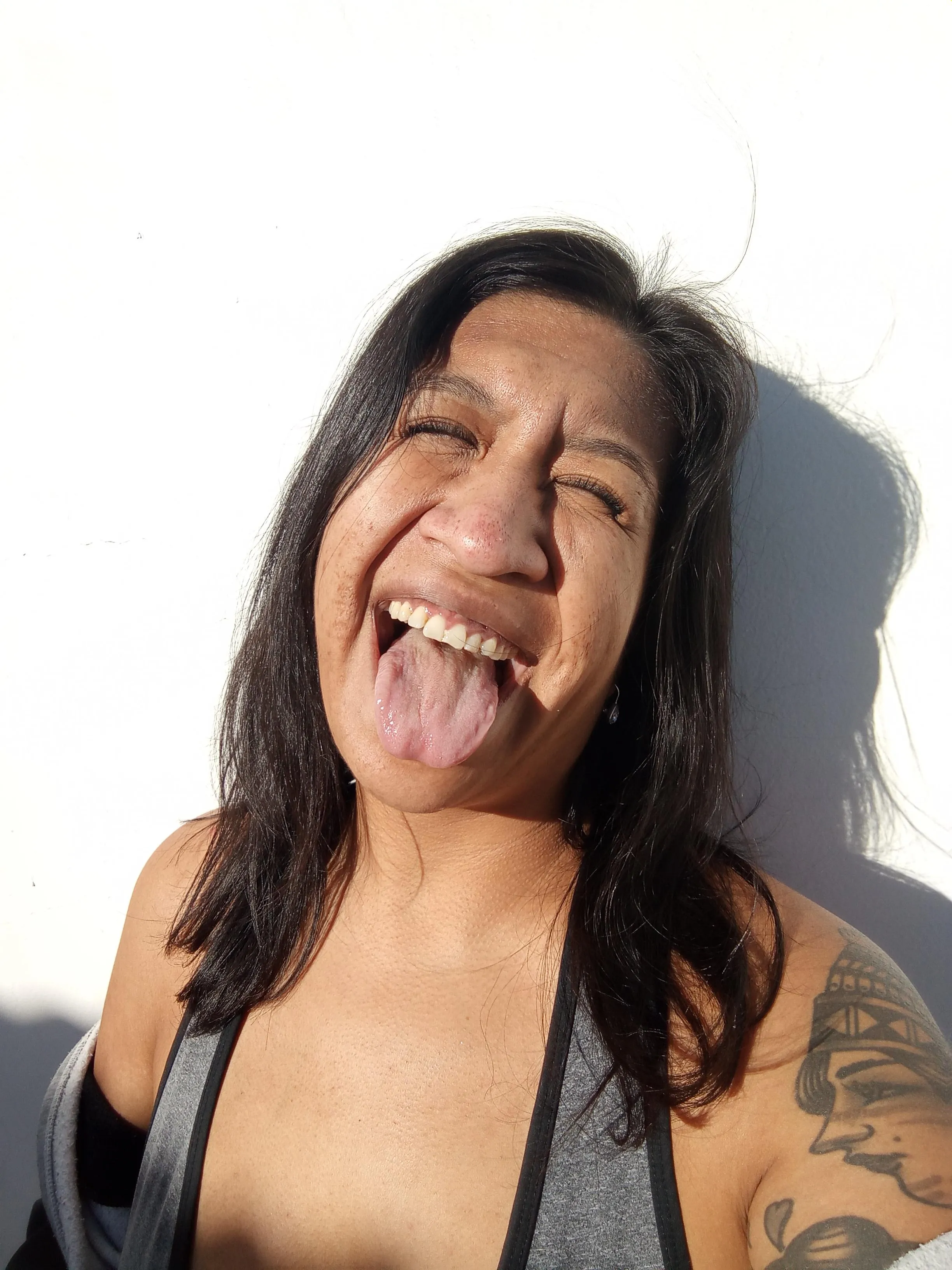 a little sunshine this fall to warm my big nose