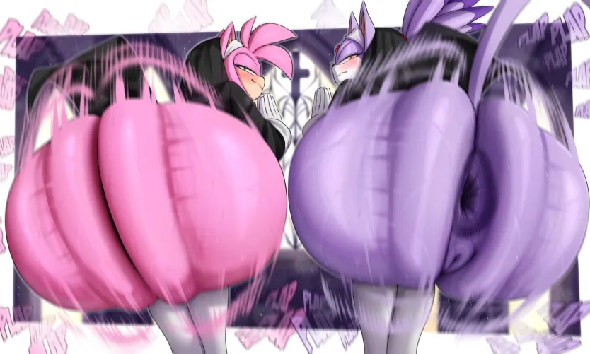 Amy And Blaze (PinkyBop)