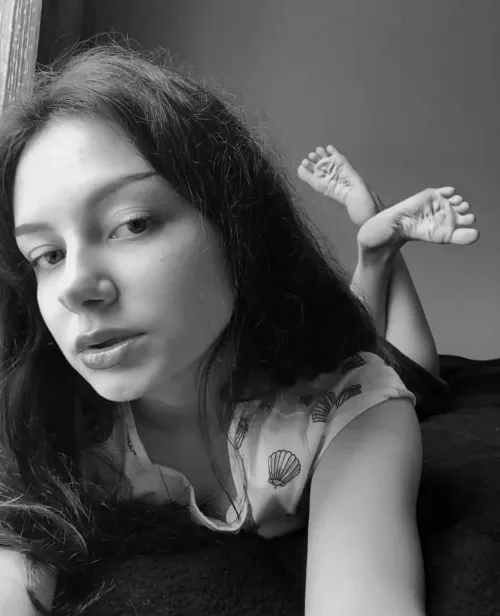 Are you ready worship to my crossed feet?