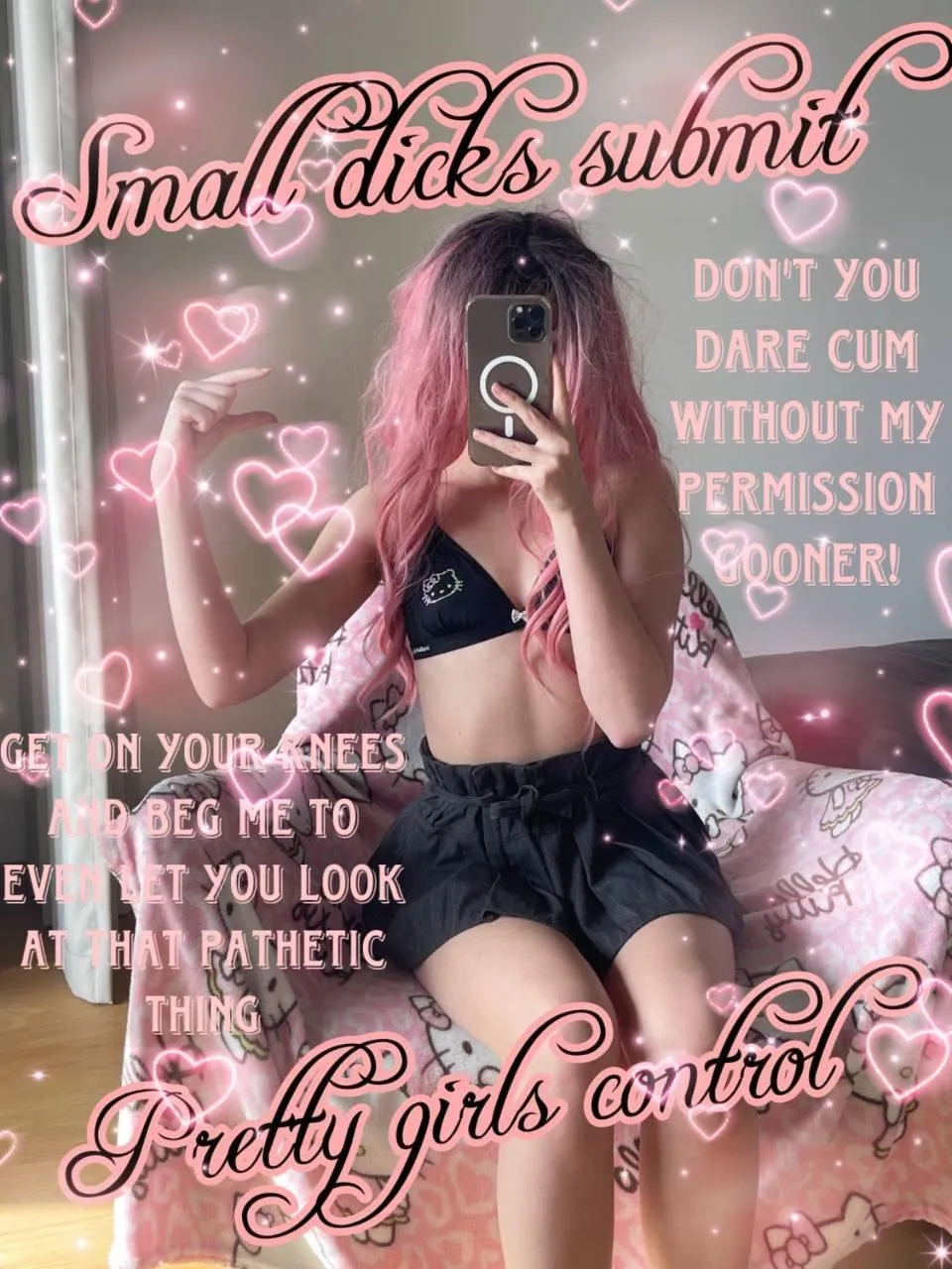 Beg princess for just one release 💦