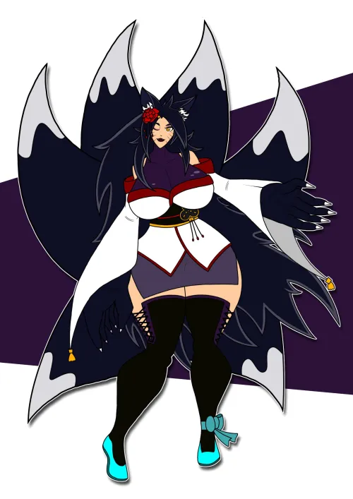 Bianka Whippersnapper, the Magical Fox MILF. [Original] (u/Rigidsttructure)