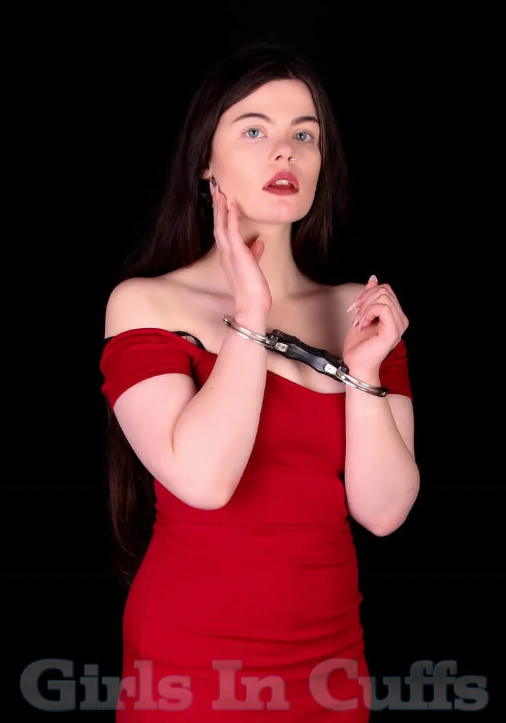 Cute Girl Cuffed