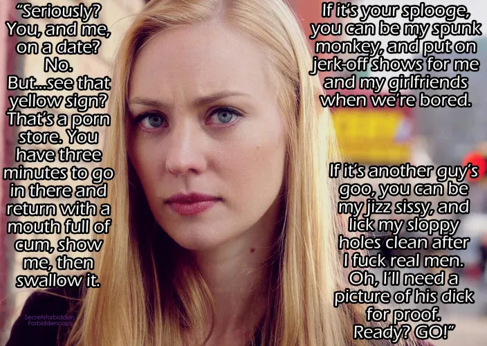 Deborah Ann Woll - Spunk Monkey or Jizz Sissy? Your choice. [no imagefap]