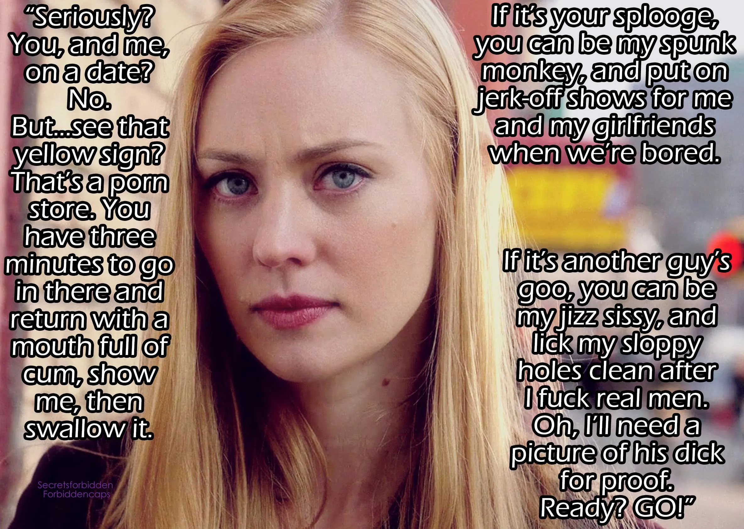 Deborah Ann Woll - Spunk Monkey or Jizz Sissy? Your choice. [no imagefap]