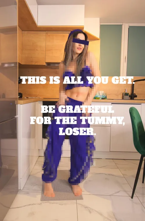 Don't worry, I can be a merciful Goddess too