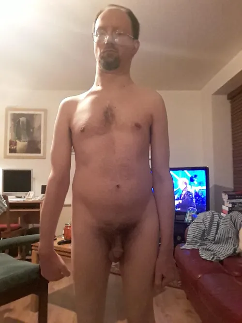 Forced to show my tiny dick