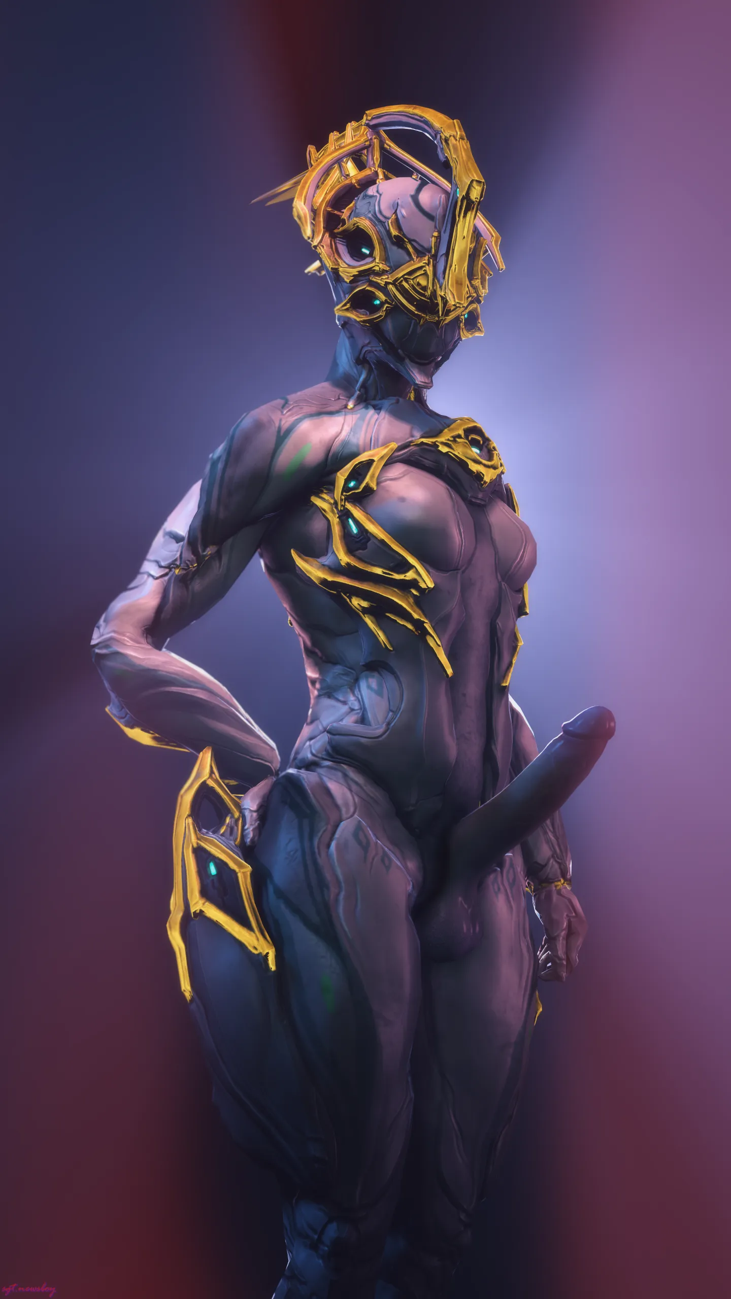 [Futa Nyx] Pinup (sgtnewsboy)