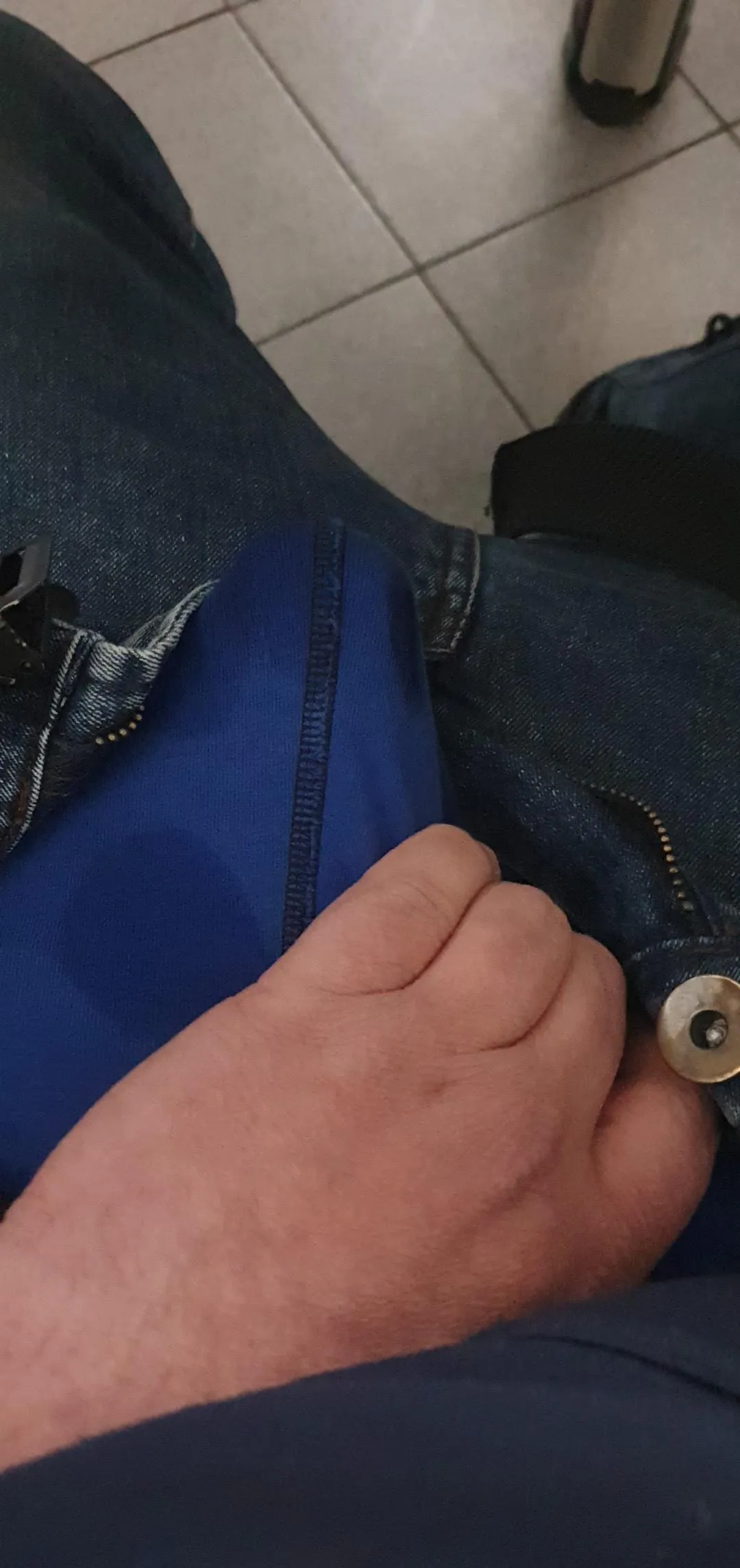 Getting a little wet