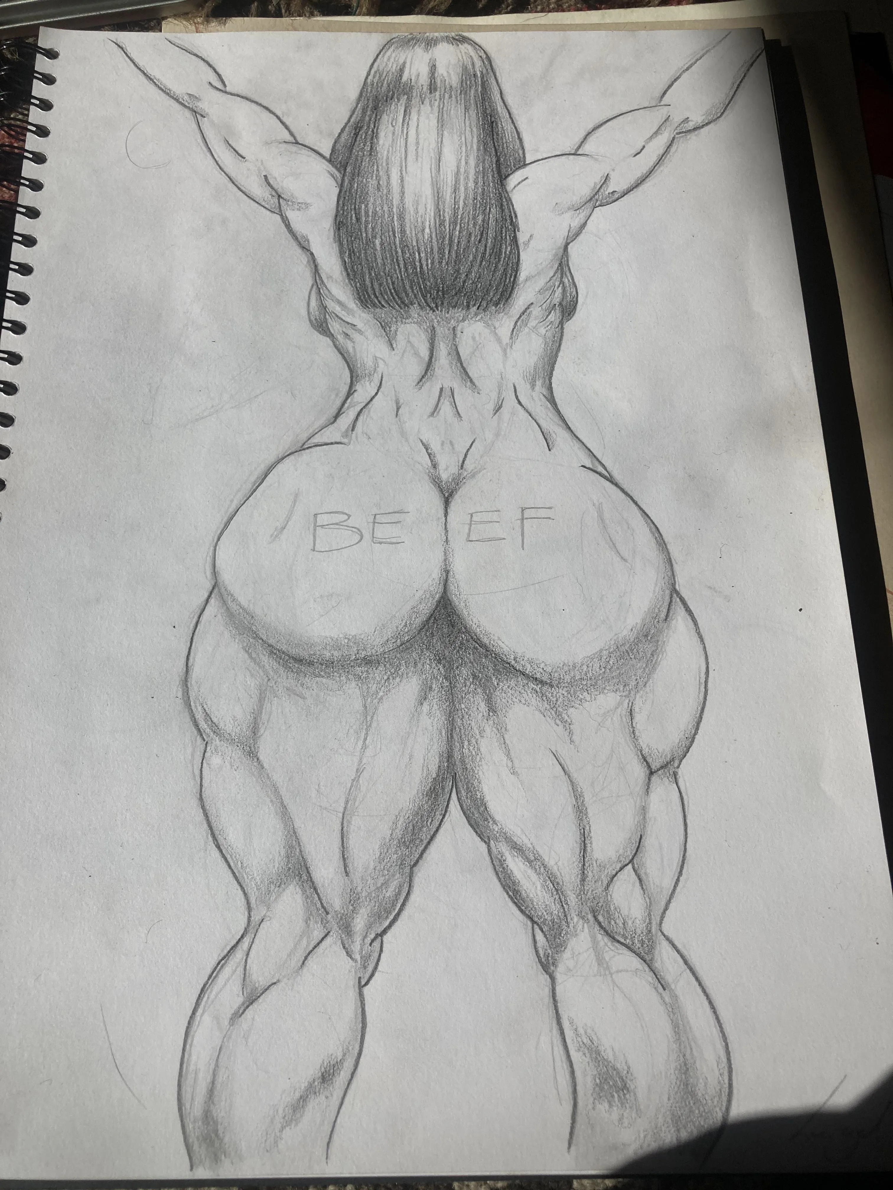 Got Beef, in pencil, by me.