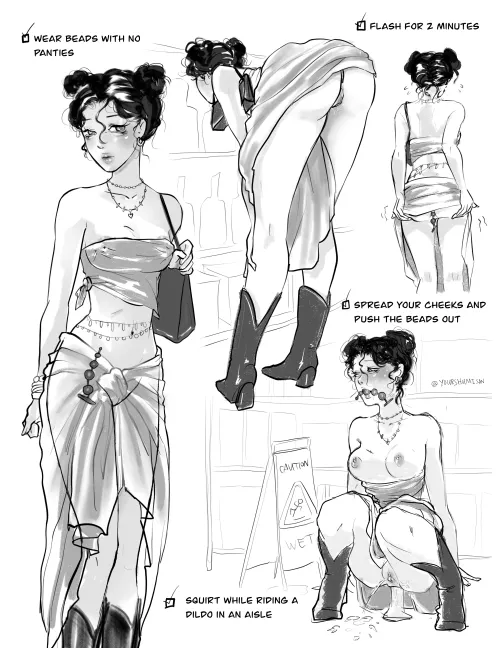 Grocery store tasks (yourshumisan)