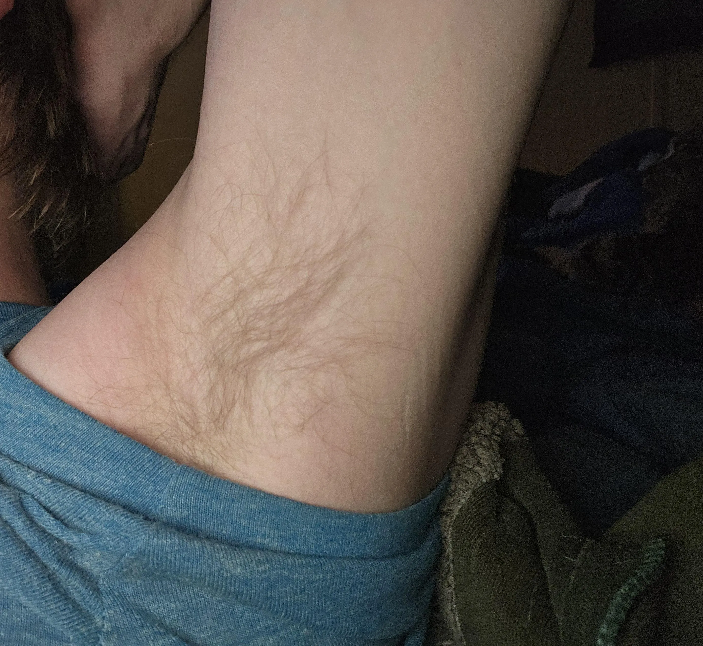 Haven't showered since Friday.