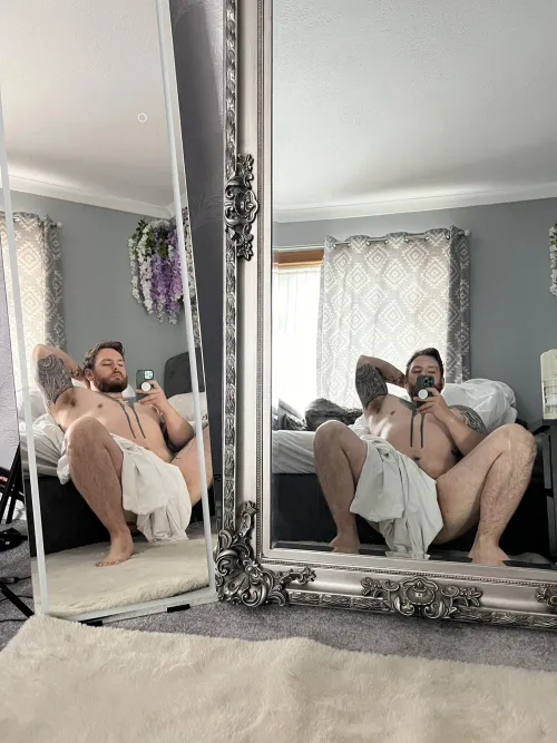 I did this naked and have no idea if it’s going to be sexy