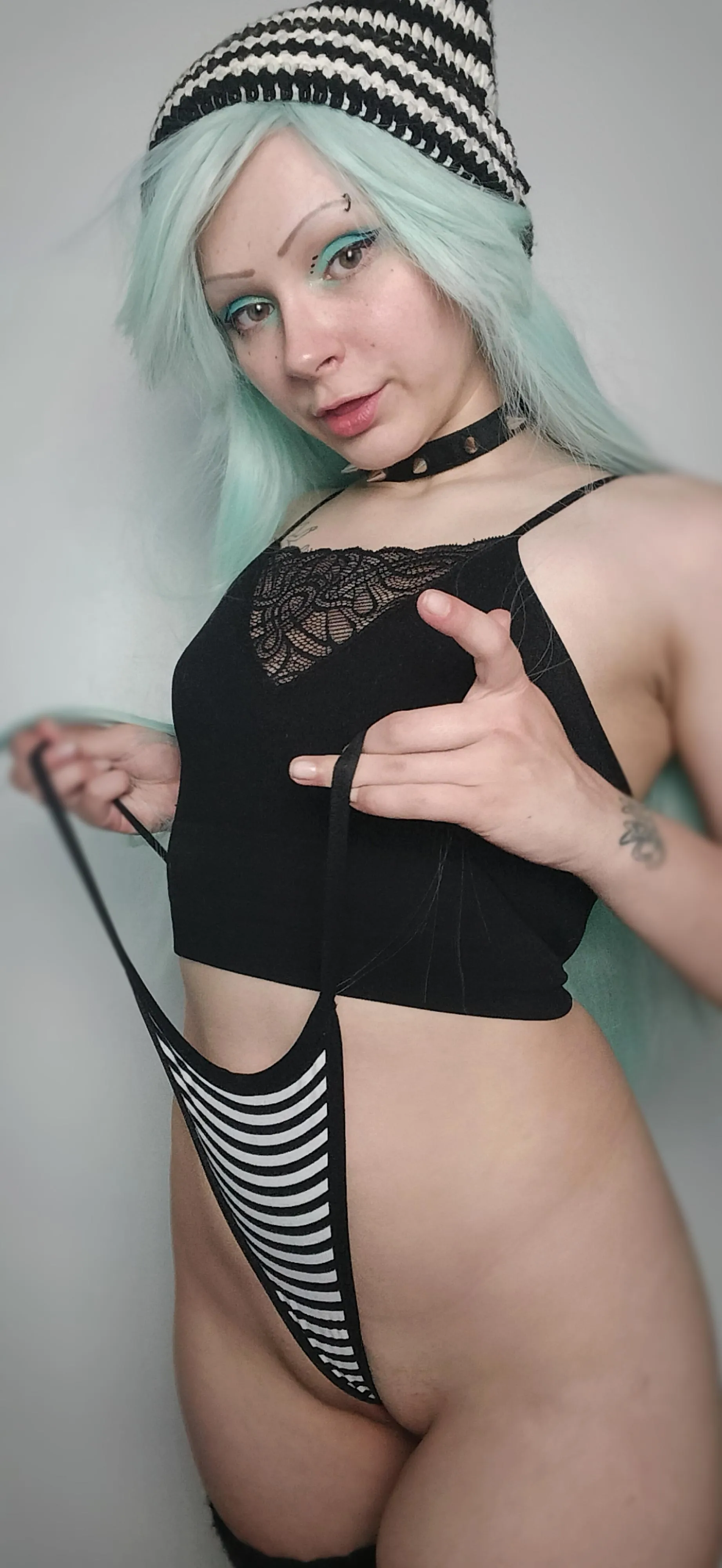 Just a little thong wedgie for fun hehe