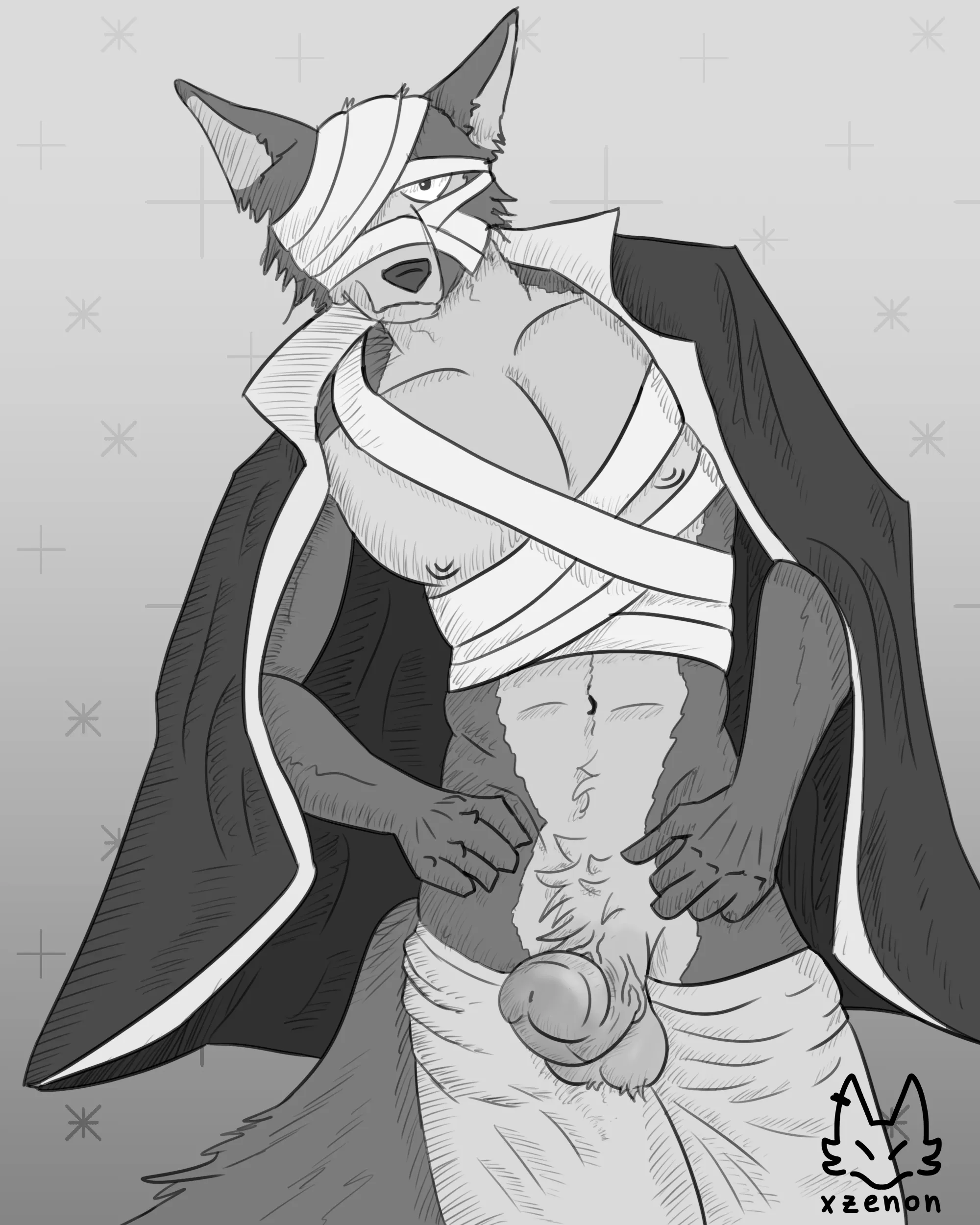 Legoshi gets hard...